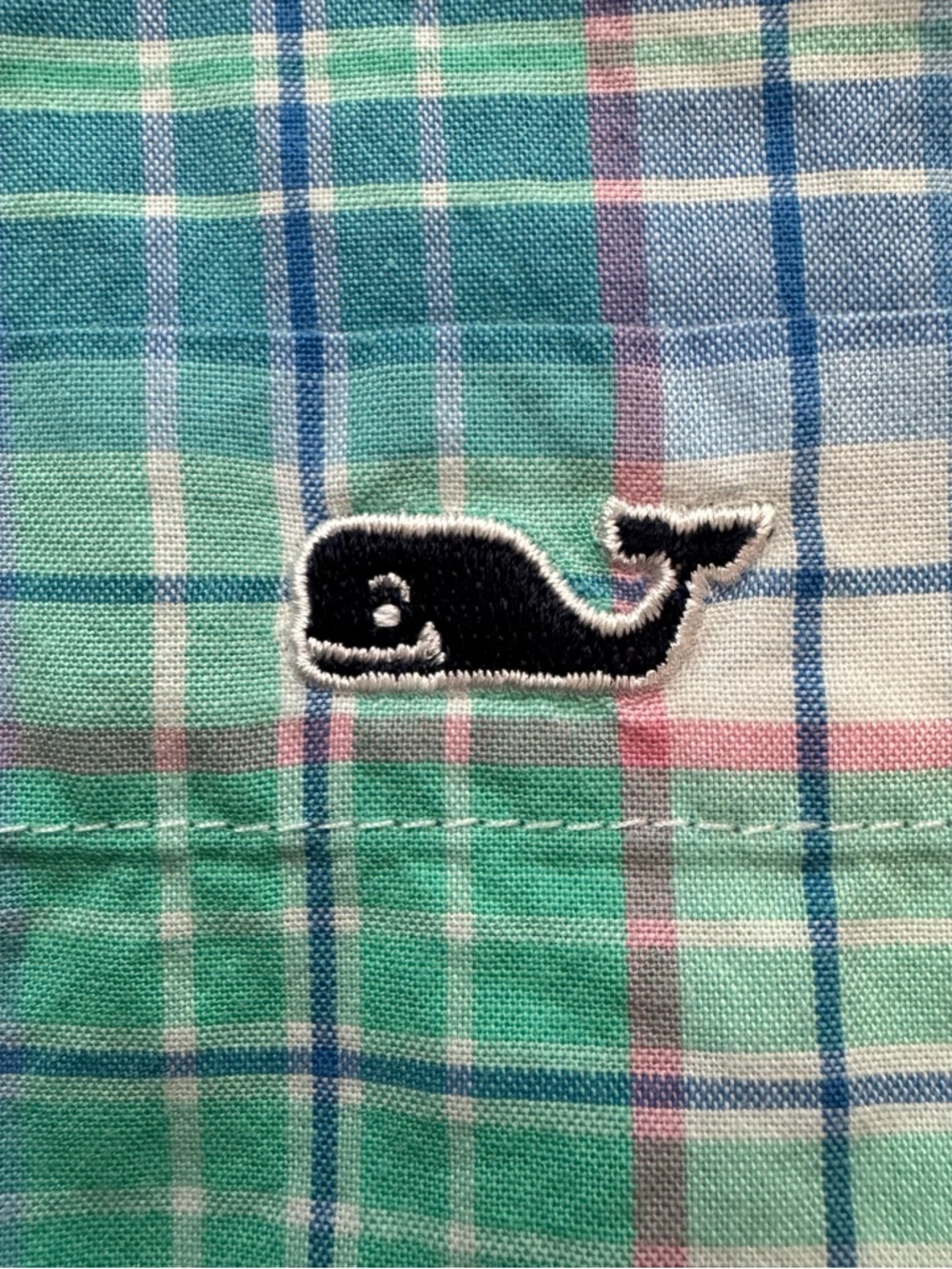 Vineyard Vines Slim Fit Tucker Shirt Plaid Multicolored‎ Size Medium Preppy